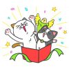 【無料】タマ川 ヨシ子（猫）が飛び出す第11弾！【LINEスタンプ】