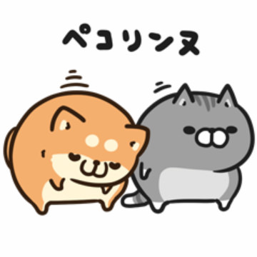 【無料】ボンレス犬＆猫×ライブドアニュース【LINEスタンプ】