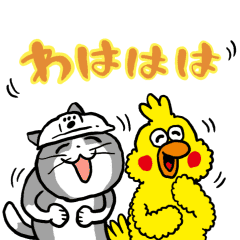 【無料】仕事猫 × dポイントクラブ【LINEスタンプ】