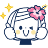 【無料】大人の気遣い＆敬語♡ボブGIRLの夏休み【LINEスタンプ】