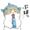 【無料】サメにゃん × LINE NEWS【LINEスタンプ】