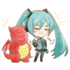 【無料】バブル2×初音ミク【LINEスタンプ】