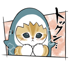 【無料】サメにゃん & LINEマンガ【LINEスタンプ】