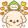 【無料】気持ち伝わる♡といぷー × モモンキー【LINEスタンプ】