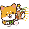 【無料】ティーライフの看板犬「ラッキー」【LINEスタンプ】