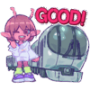 【無料】銀河特急 ミルキー☆サブウェイ×西武鉄道【LINEスタンプ】