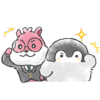 【無料】コウペンちゃん×みまもリス【LINEスタンプ】