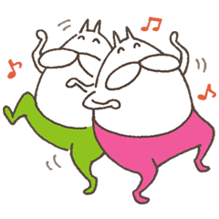 【無料】ねこタイツのゆるい日常【LINEスタンプ】