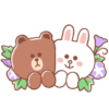 【無料】【限定】LINE FRIENDS★LINEバイト10周年【LINEスタンプ】
