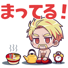 【無料】ドズル社×麺づくり【LINEスタンプ】