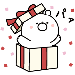 【LINEスタンプ】【無料】ガーリーくまさん × LINEギフト