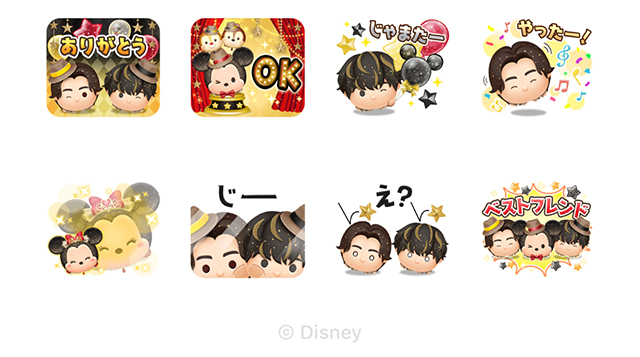 【無料】LINE：ディズニー ツムツム 12周年【LINEスタンプ】