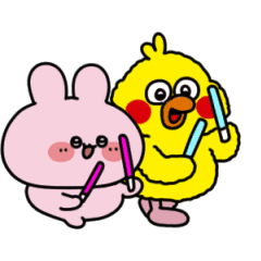 【無料】動く！あさみみちゃん×ポインコ【LINEスタンプ】