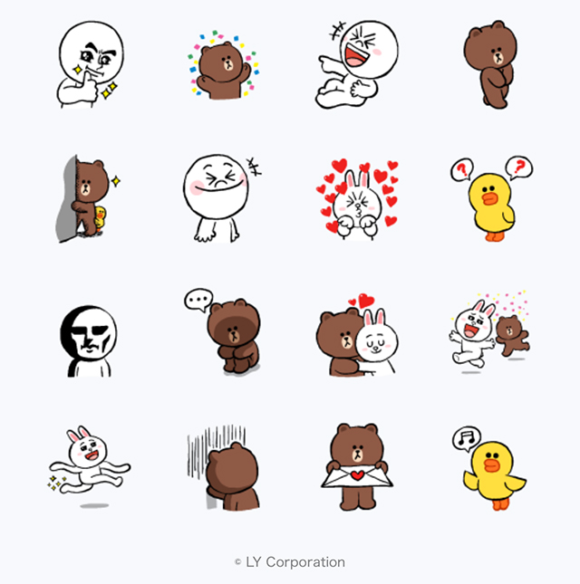 【無料】【動く】祝LINE15周年！みんなのスタンプ【LINEスタンプ】